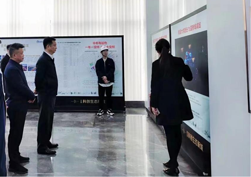 南昌市委常委、副市長肖云一行調(diào)研城投科創(chuàng)生態(tài)新城項目